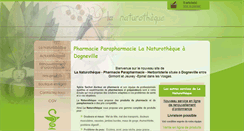 Desktop Screenshot of la-naturotheque.com