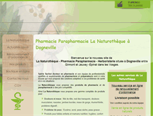 Tablet Screenshot of la-naturotheque.com
